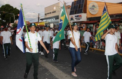 Escolas da região do Grande Dirceu mantêm a tradição do desfile de 7 de Setembro